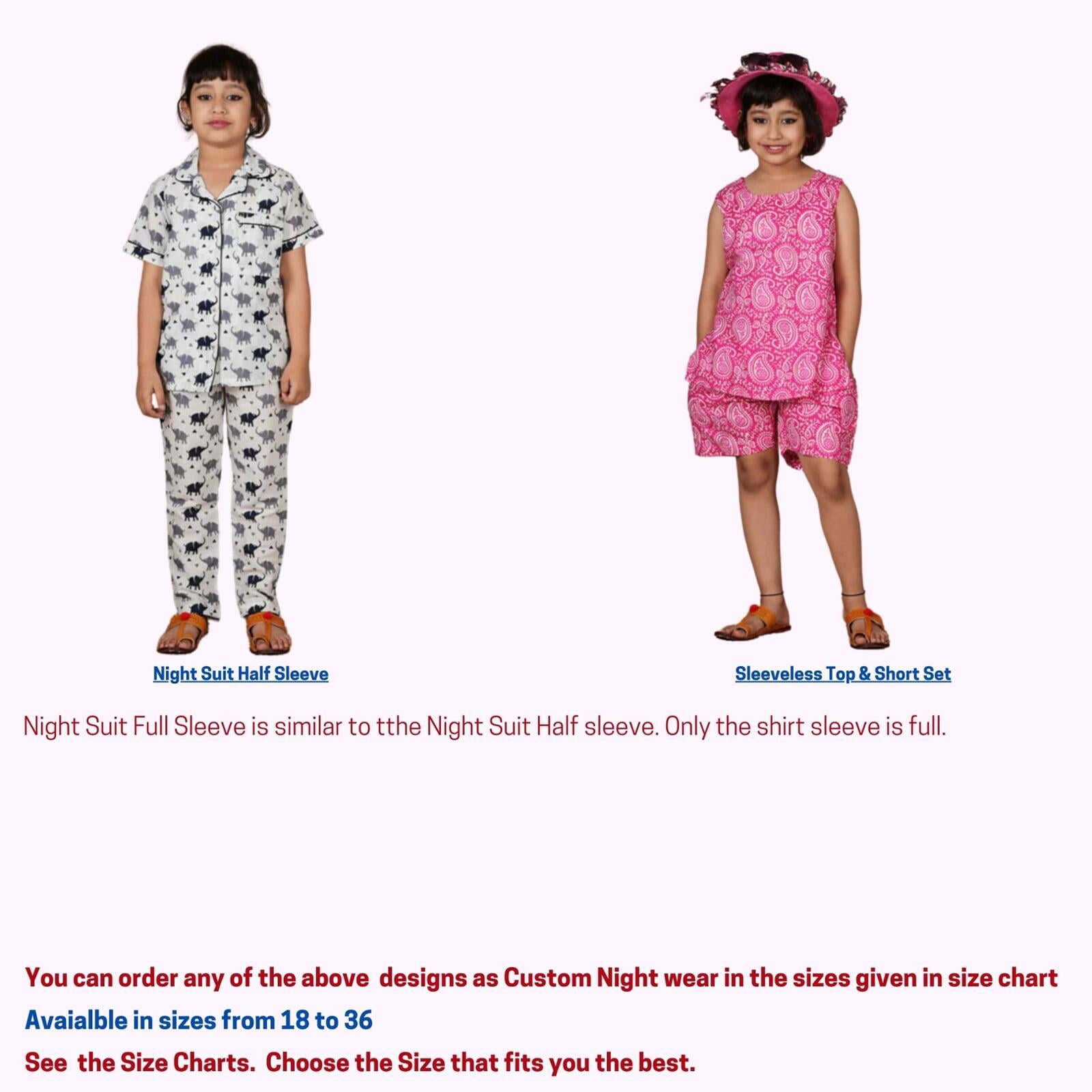 CUSTOM NIGHTWEAR ORDER OPTION