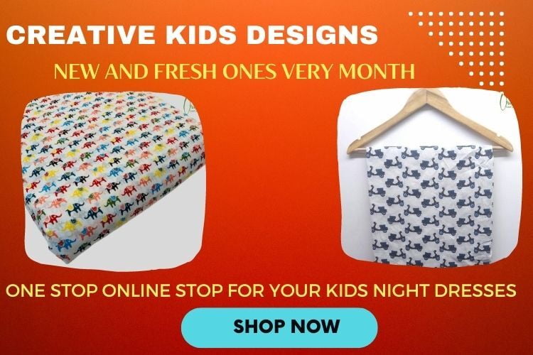 parijaths kids collection banner