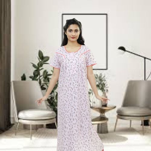 Parijaths Nighty Maxi Front Open