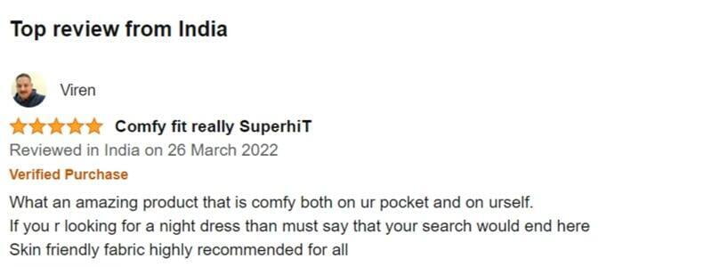 customer reviews